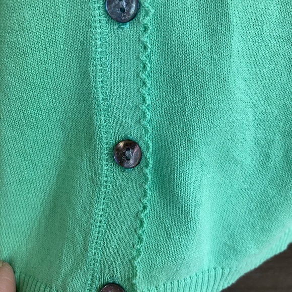 Sandwich Pale Green Cardigan Large - Picture 2 of 8